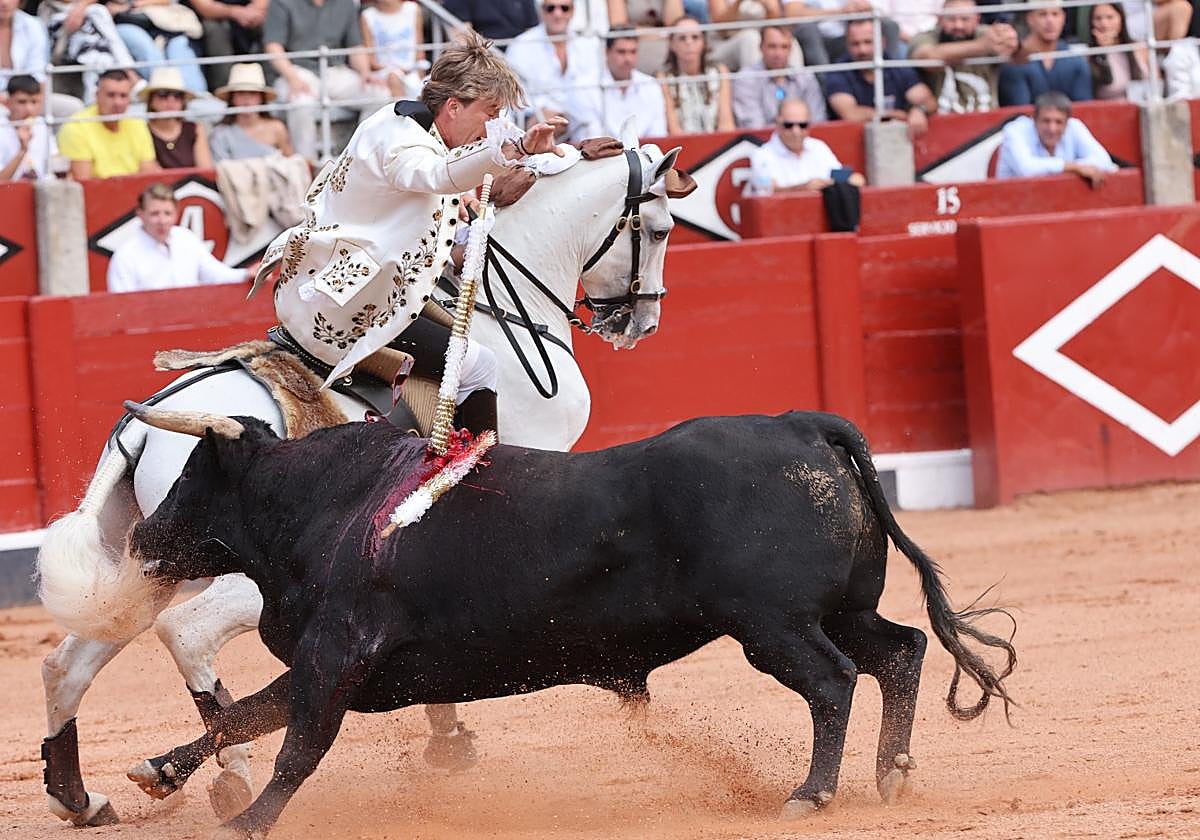 Suspendido el rejoneo de La Glorieta por la intensa lluvia