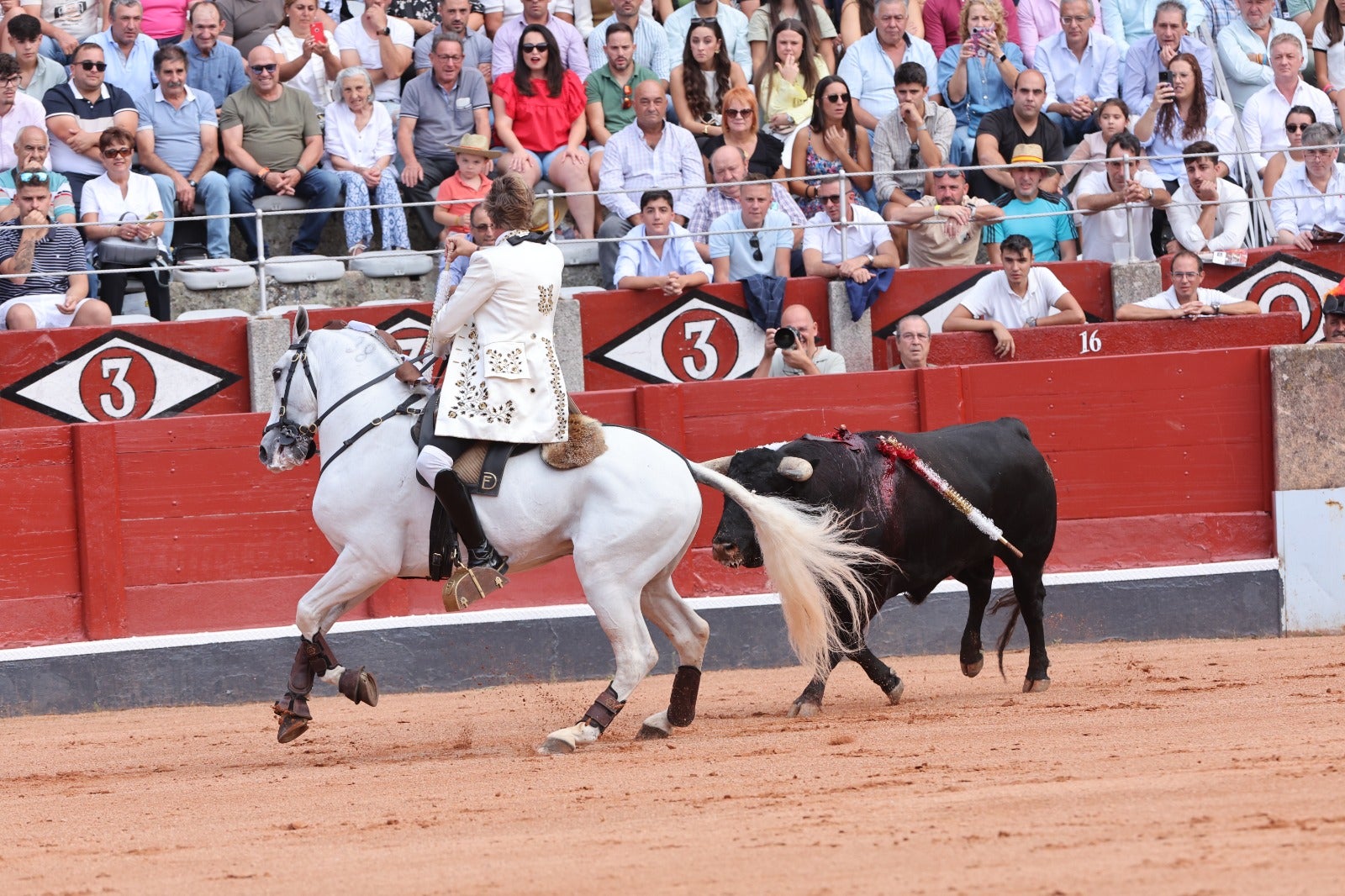 Suspendido el rejoneo de La Glorieta por la intensa lluvia
