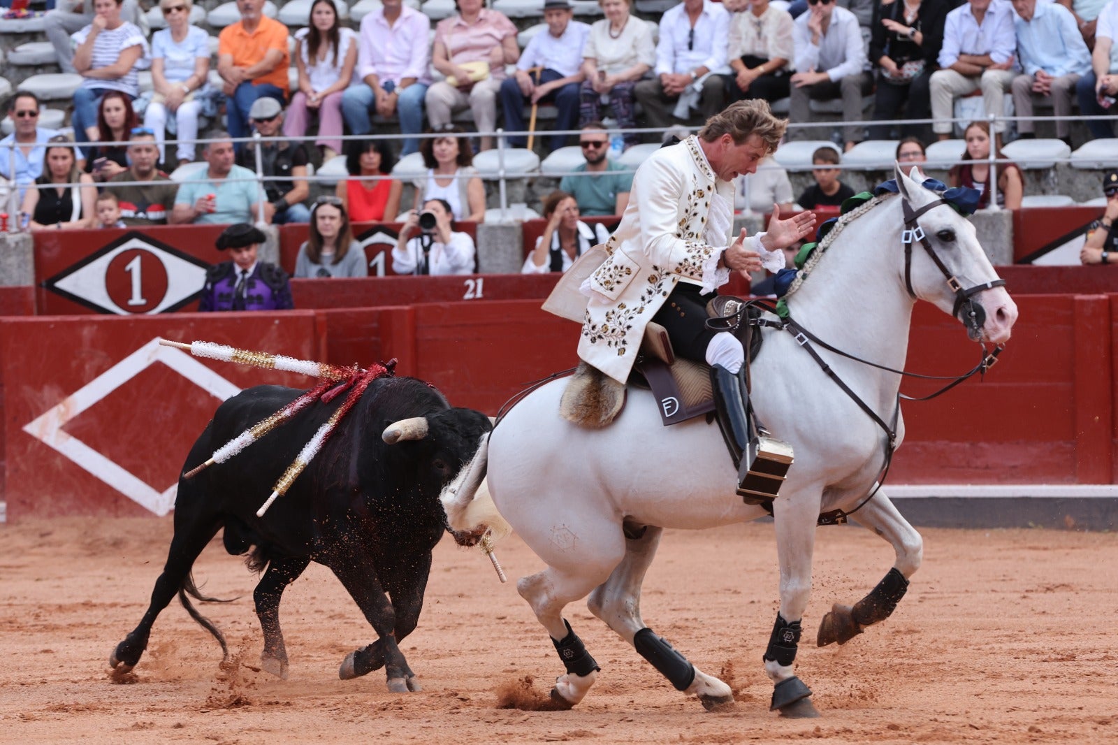 Suspendido el rejoneo de La Glorieta por la intensa lluvia