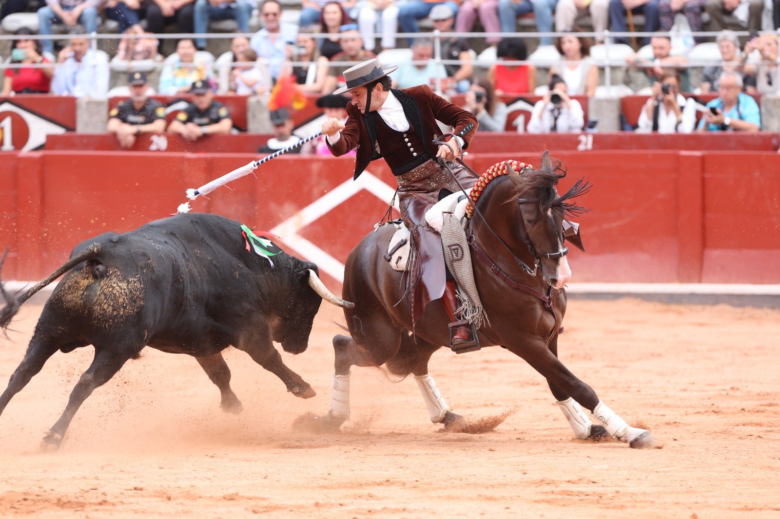 Suspendido el rejoneo de La Glorieta por la intensa lluvia