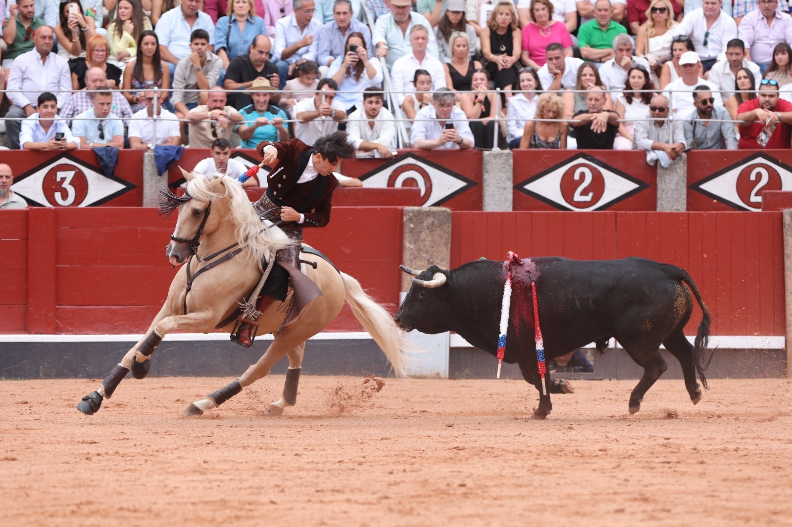 Suspendido el rejoneo de La Glorieta por la intensa lluvia