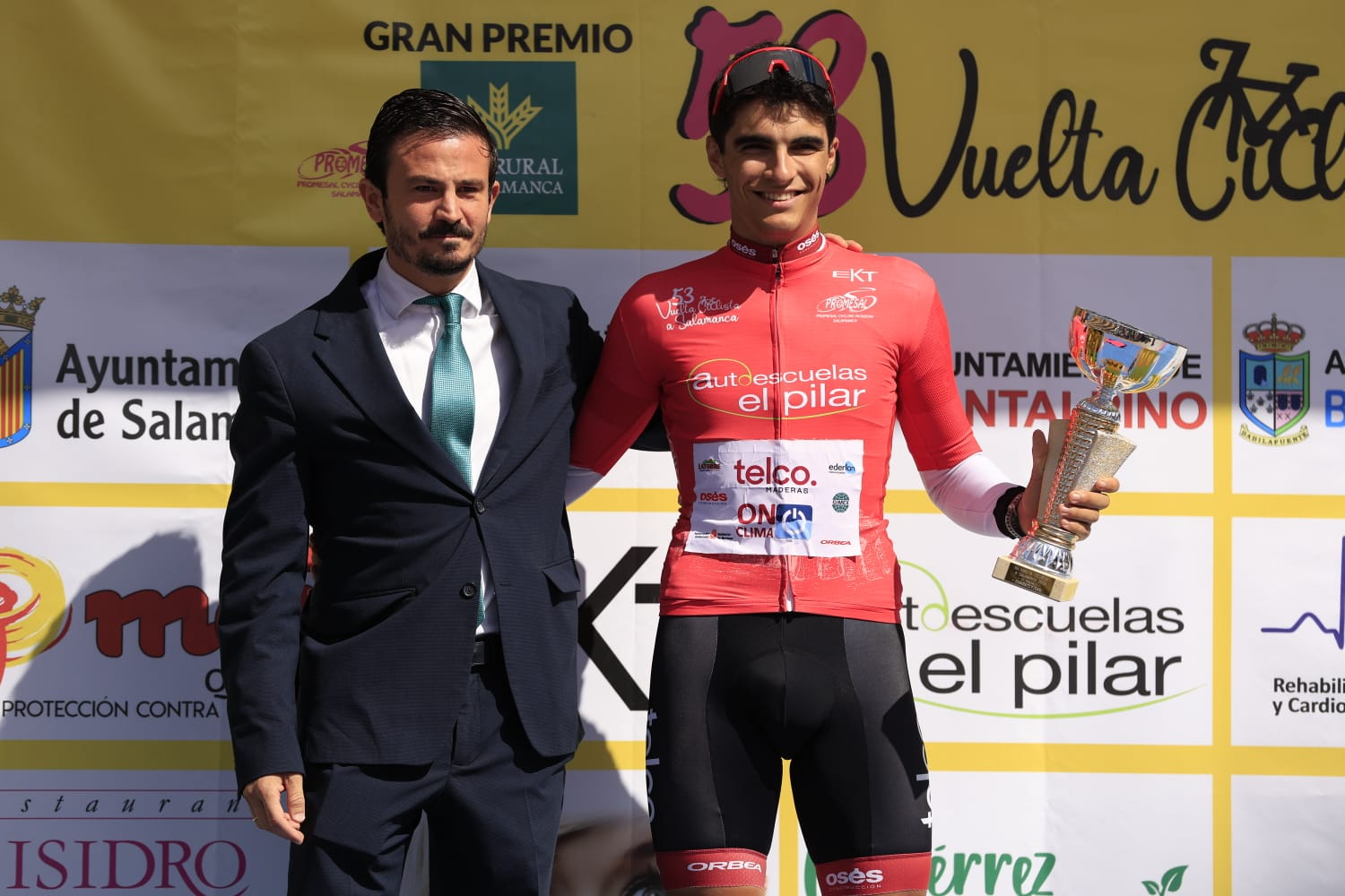 Gari Ugarte se lleva la crono en la capital y es el nuevo campeón de la Vuelta a Salamanca