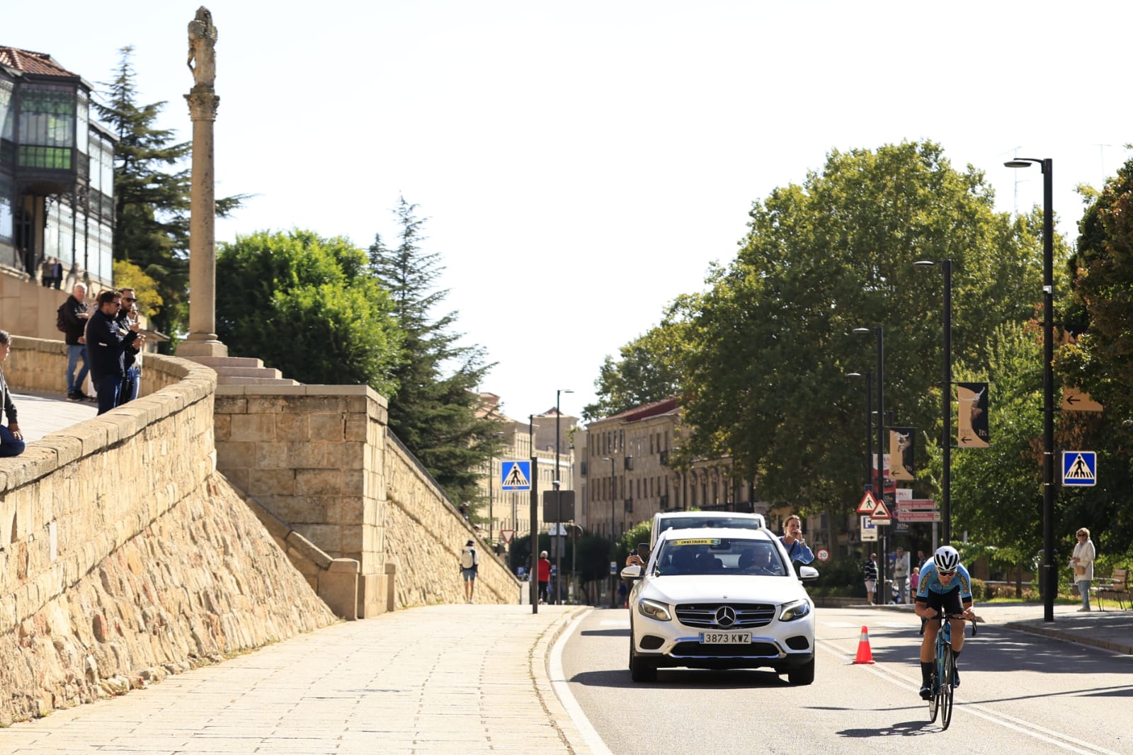 Gari Ugarte se lleva la crono en la capital y es el nuevo campeón de la Vuelta a Salamanca