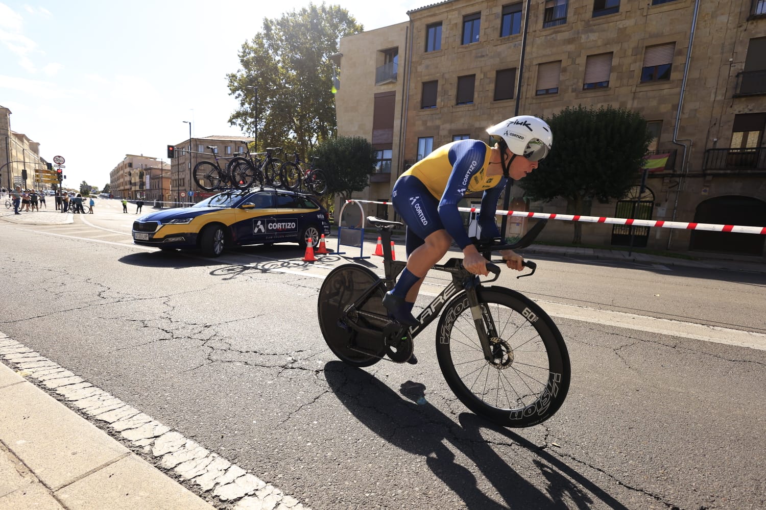Gari Ugarte se lleva la crono en la capital y es el nuevo campeón de la Vuelta a Salamanca