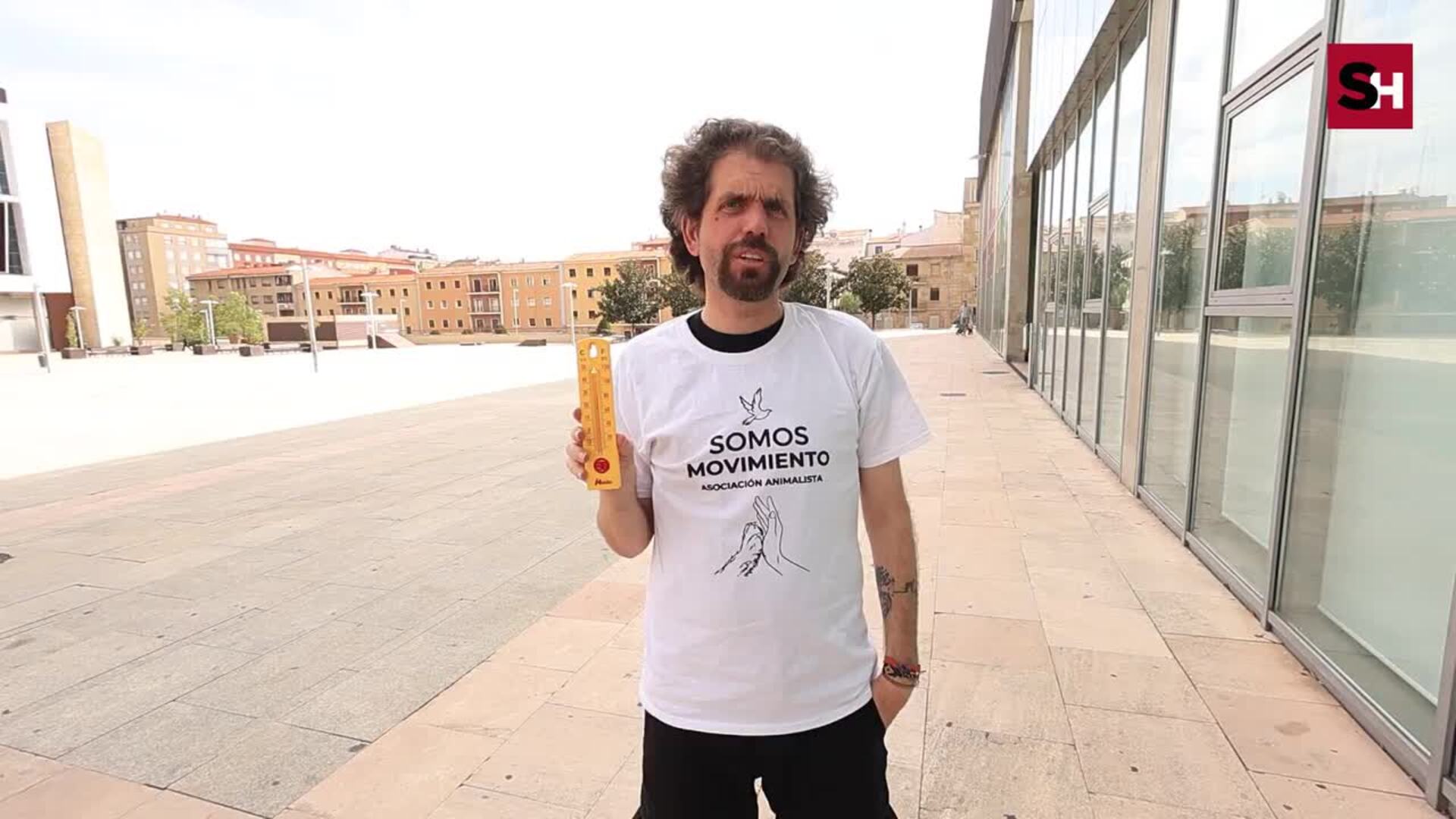 Del 'infierno' de una plaza abrasadora al 'paraíso' del gran parque de Salamanca