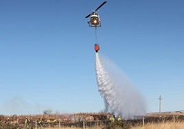 El importante incendio en Vistahermosa