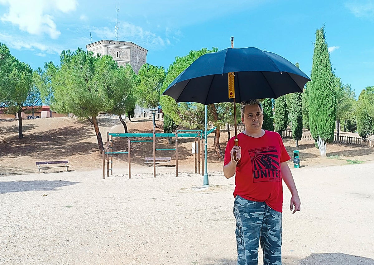 Imagen secundaria 1 - El termómetro de las calles de Salamanca: de una infernal plaza &#039;dura&#039; al &#039;paraíso&#039; de un parque con árboles