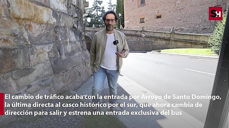 Cambio histórico del tráfico en Salamanca: las calles que serán dirección prohibida