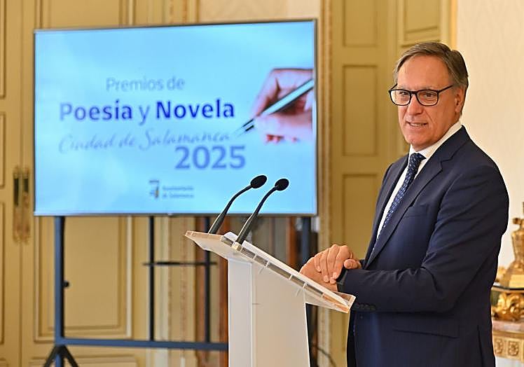 El alcalde de Salamanca, Carlos García Carbayo.
