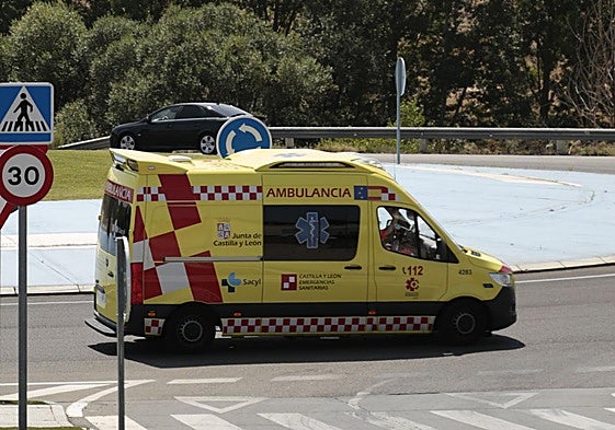 Imagen de archivo de una ambulancia