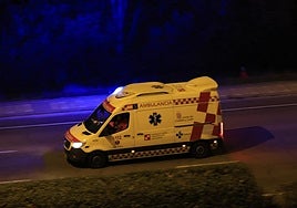 Imagen de archivo de una ambulancia