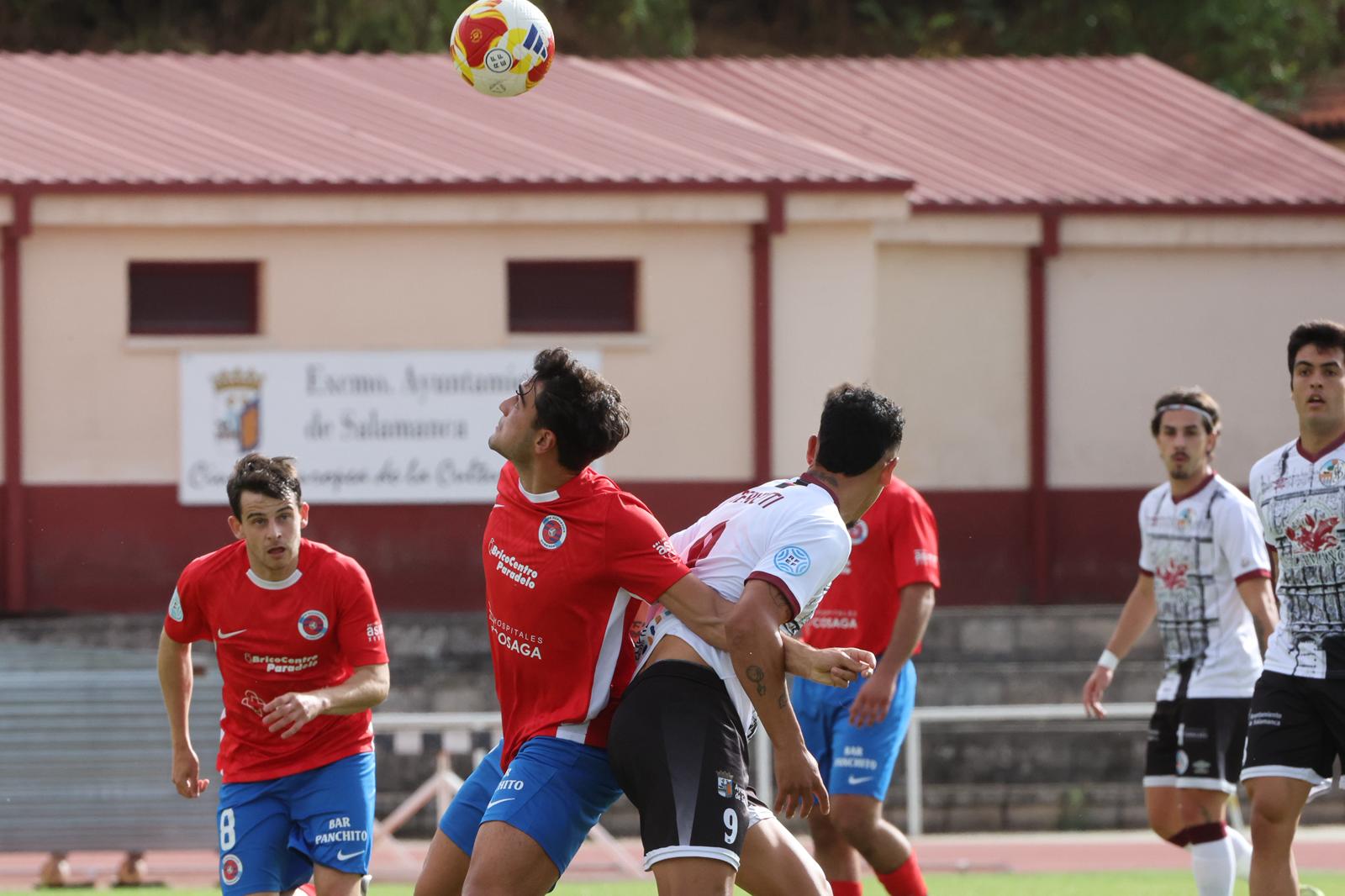El Salamanca CF UDS vence al Ourense con un gol en el descuento