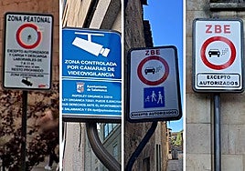 Varios de los modelos presentes en las calles para vigilar o limitar el tráfico.
