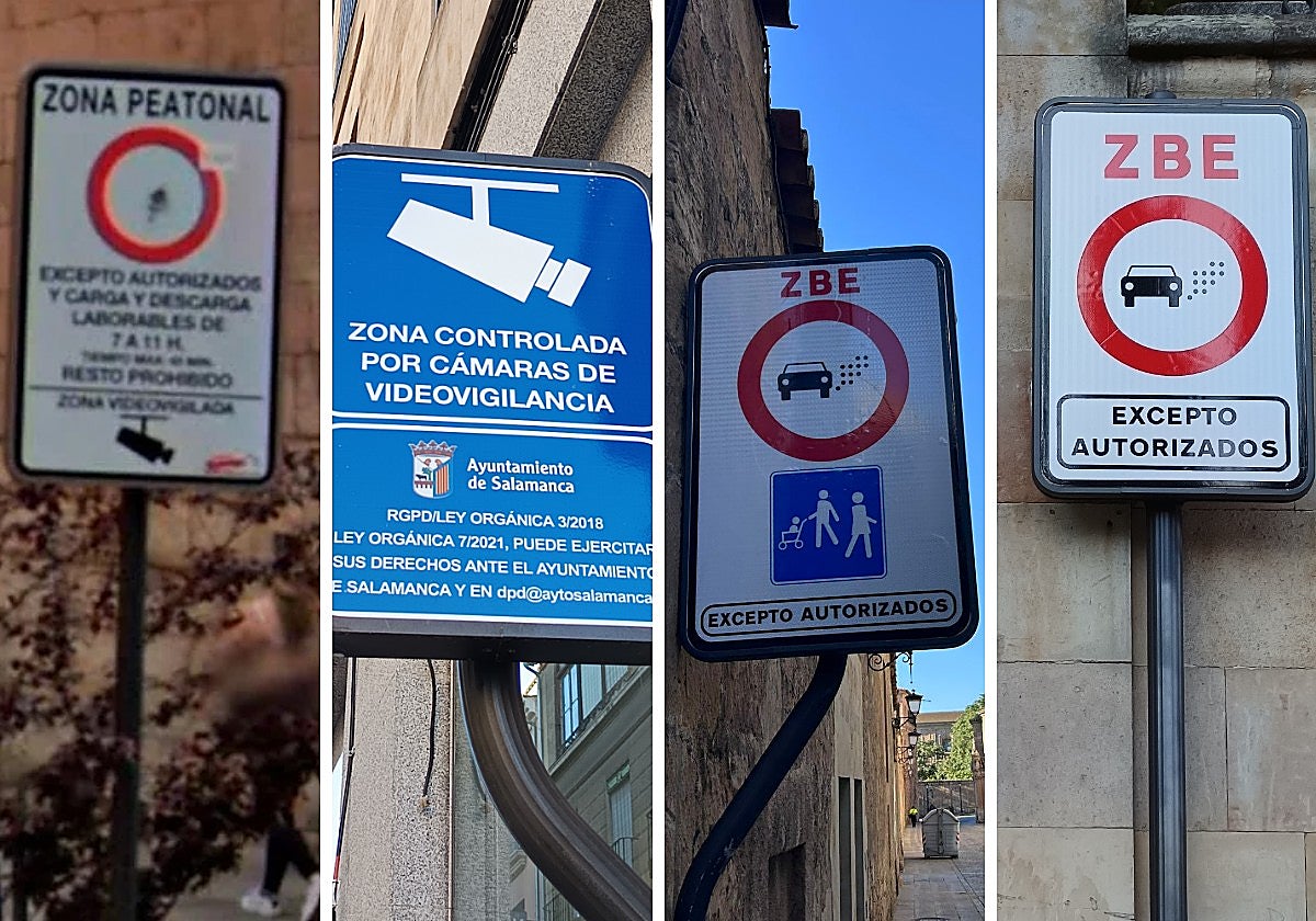 Varios de los modelos presentes en las calles para vigilar o limitar el tráfico.