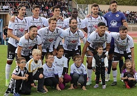 Once inicial del Salamanca UDS en Las Pistas el pasado domingo.