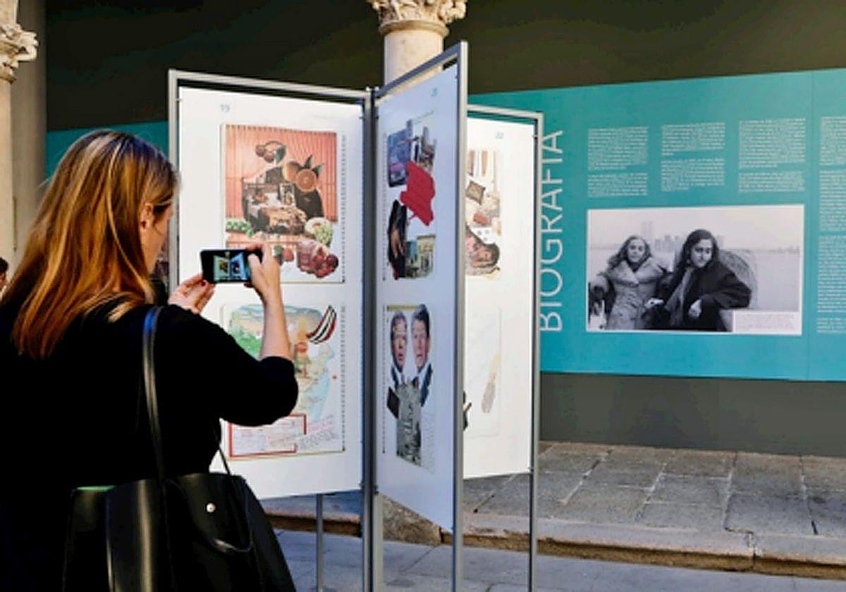 Imagen de la exposición 'Carmen Martín Gaite: Un diario en Libertad'.