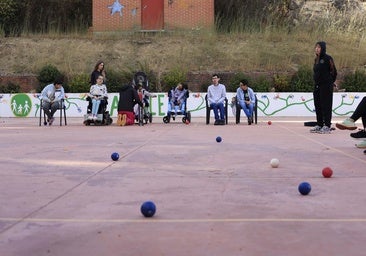 El equipo de Salamanca, referencia a la boccia: «Se centran en sus posibilidades y no en sus límites»