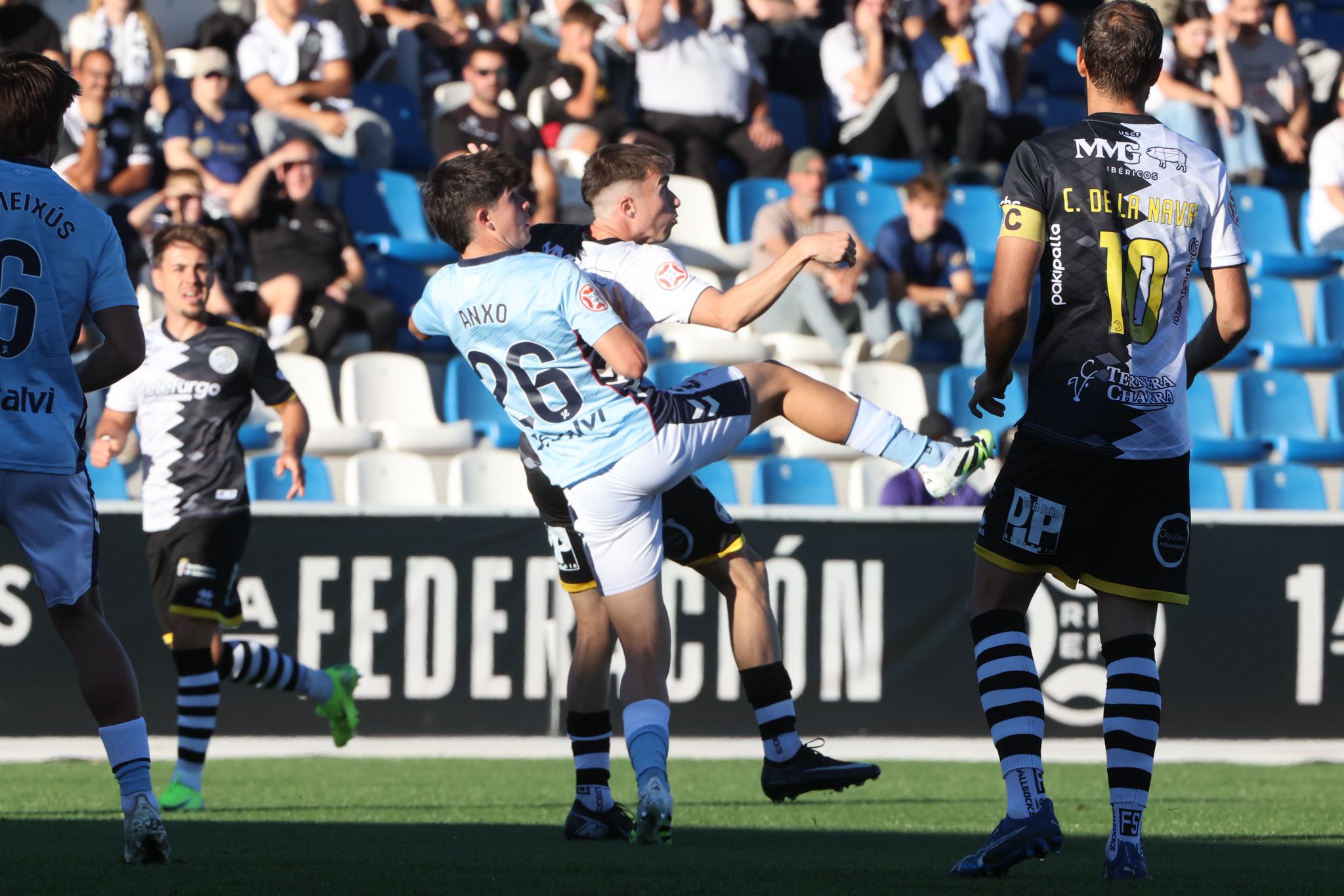 El partido entre Unionistas de Salamanca y Celta B, en imágenes