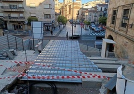 Escaleras de La Riojana.