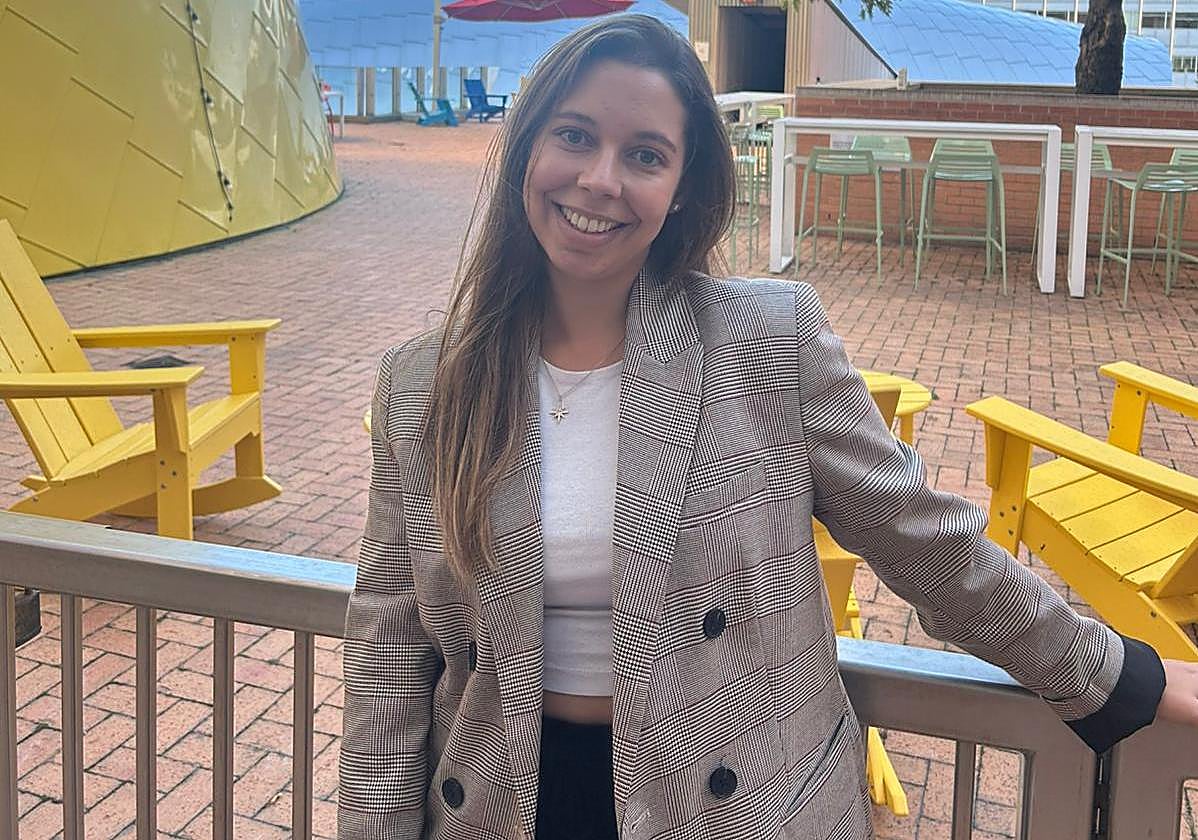 Verónica Álvarez, investigadora que estudió el Grado de Matemáticas en la USAL.