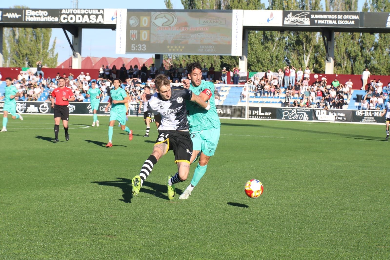 El partido entre Unionistas CF y la AD Mérida, en imágenes