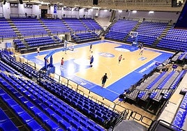 Aspecto del remodelado Würzburg Silvia Domínguez con los nuevos asientos azules.