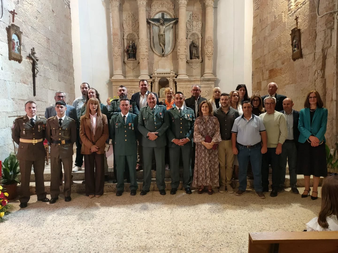 Salamanca y la provincia se vuelcan con la Guardia Civil en el Día del Pilar