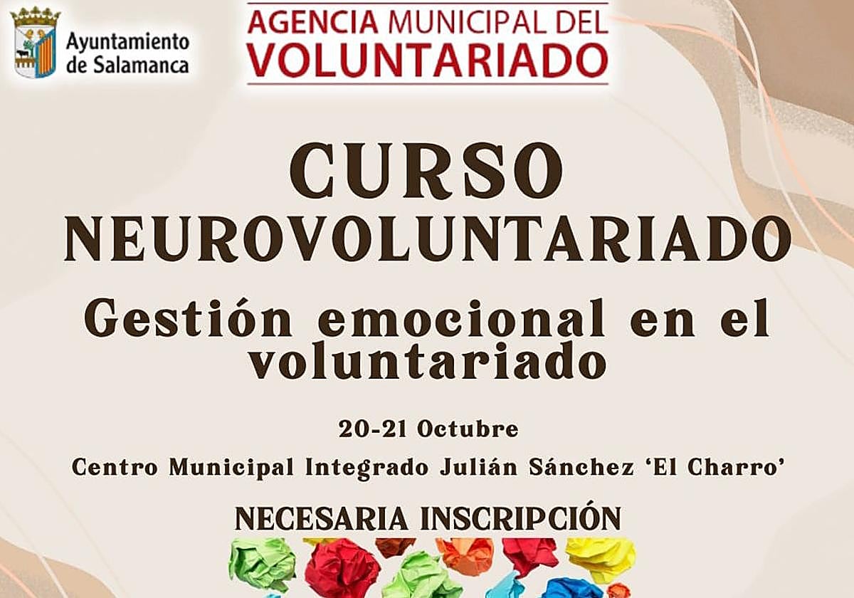 Curso formativo gratuito sobre gestión emocional en el voluntariado en Salamanca