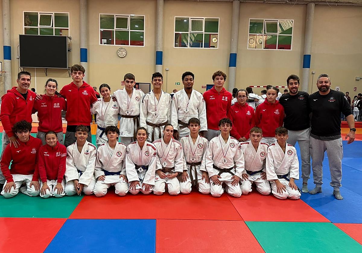 Representantes del Judo Club Doryoku.