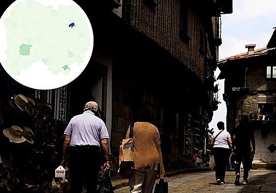 Turistas en La Alberca.