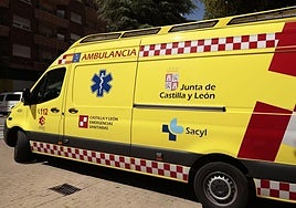 Ambulancia de Sacyl en una imagen de archivo.