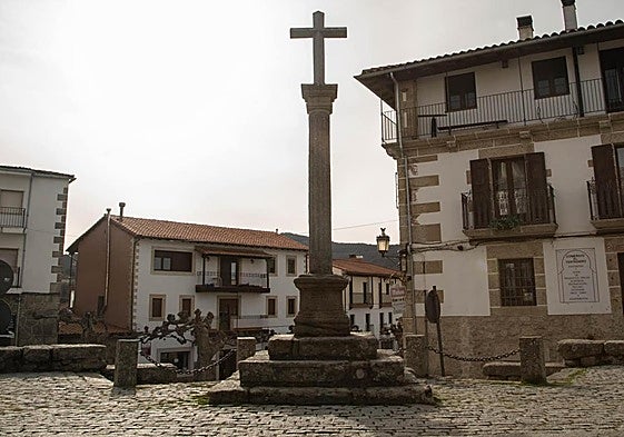 Localidad de Candelario en Salamanca.
