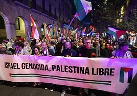 Salamanca vuelve a salir a la calle por una Palestina libre