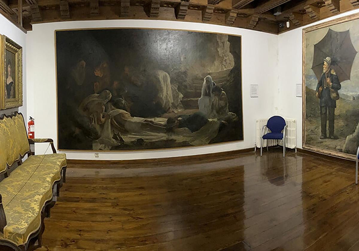 La 'Deposición de Cristo', en el Museo de Salamanca.