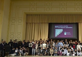 Edición anterior de los Premios Anuales del Deporte Salmantino.