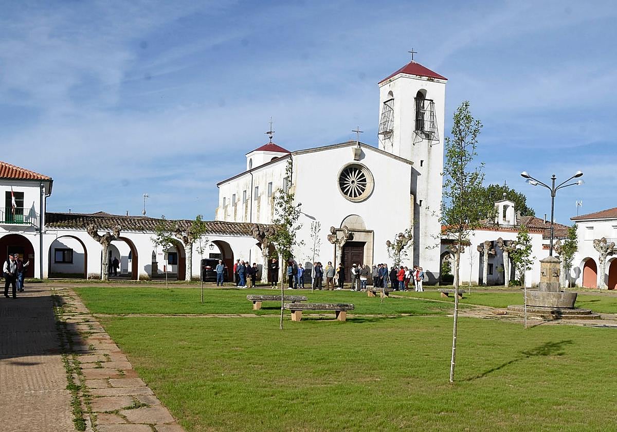Arrabal de San Sebastián en Ciudad Rodrigo.