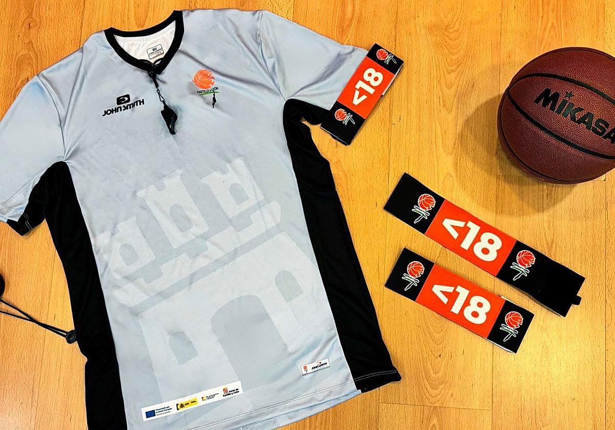 Camiseta y brazalete que lucirán los árbitros menores de edad