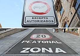 La futura ZBE abarca un perímetro que ya está controlado como peatonal.