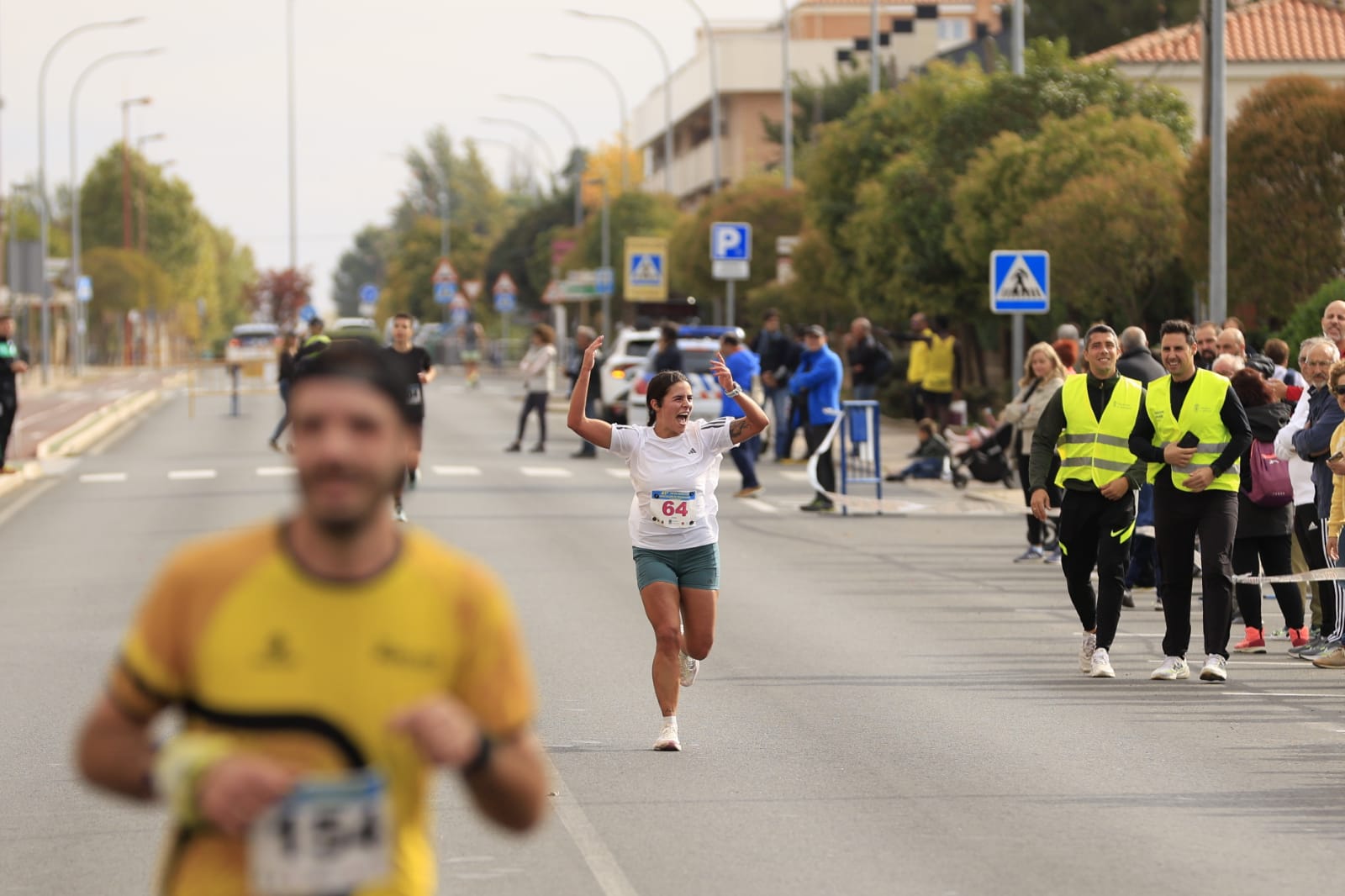Jesús Prieto y Sandra Santamaría vencen en la Media Maratón Diputación de Salamanca