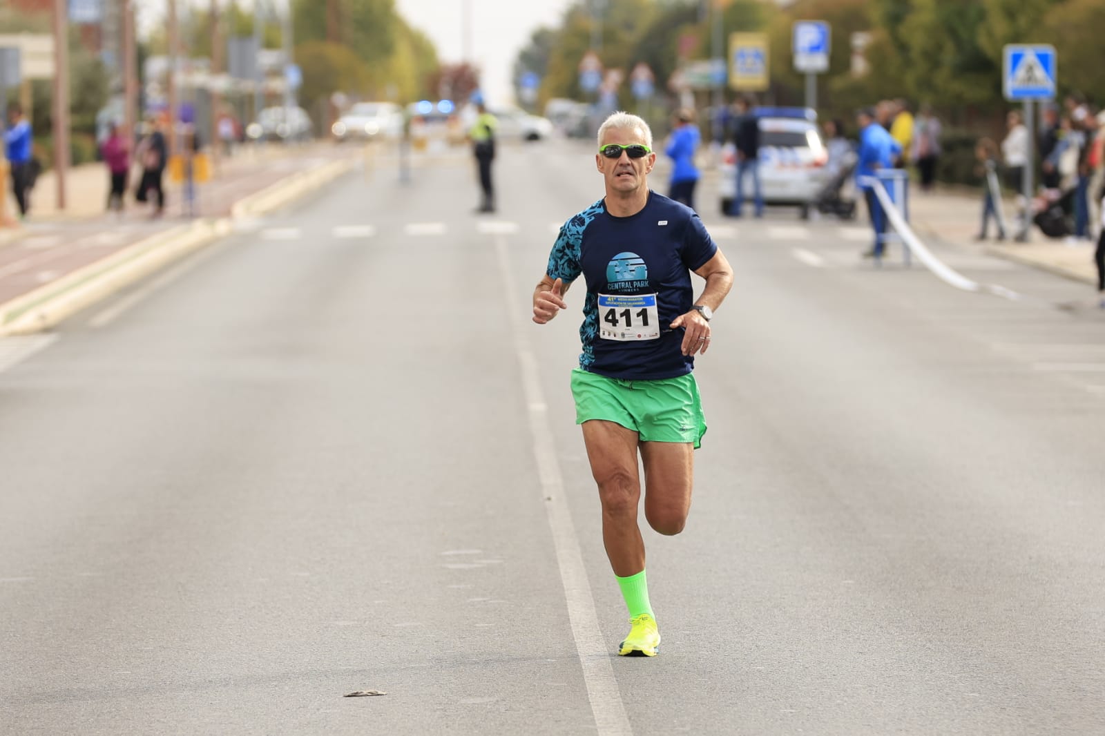 Jesús Prieto y Sandra Santamaría vencen en la Media Maratón Diputación de Salamanca