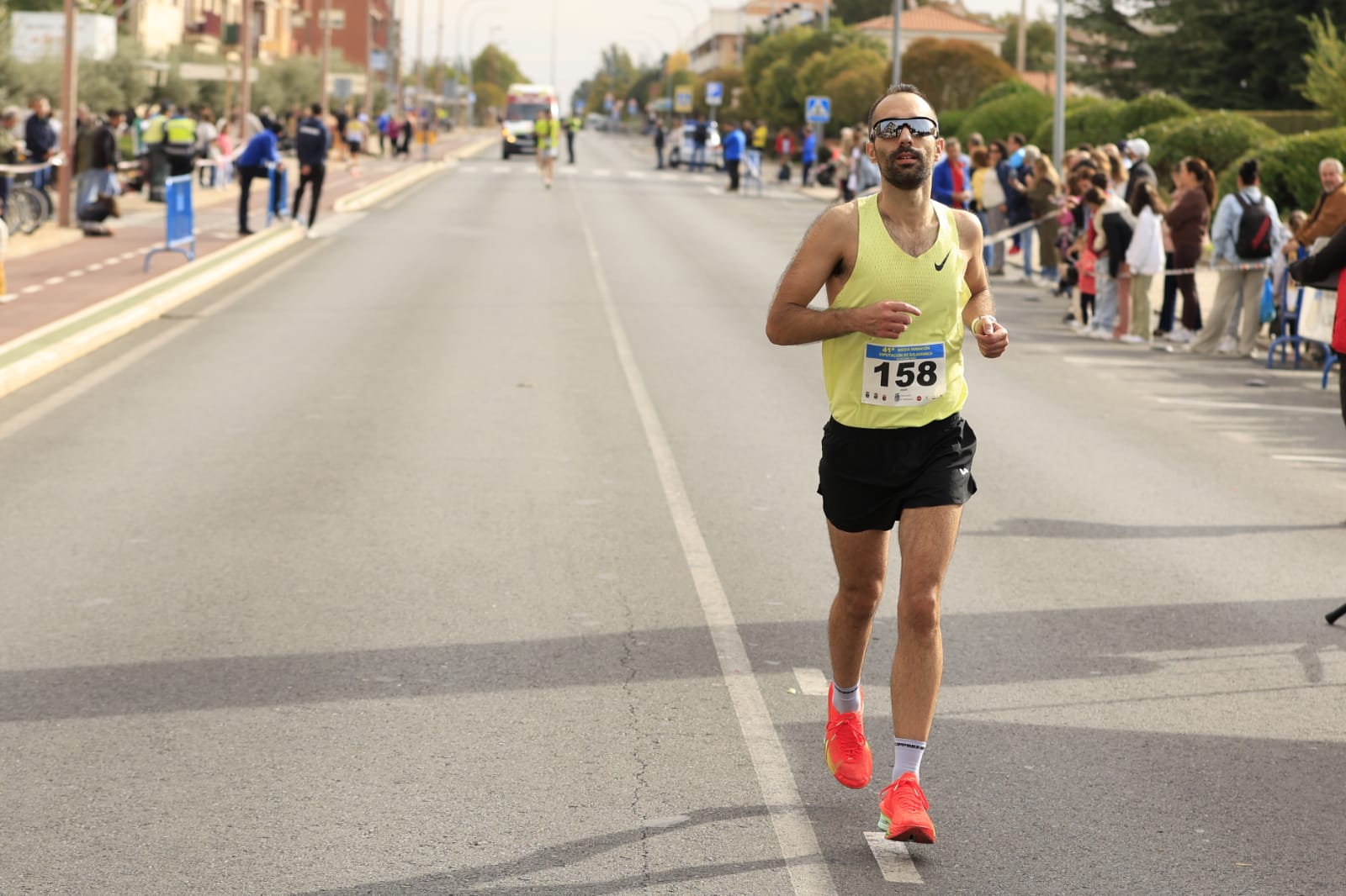 Jesús Prieto y Sandra Santamaría vencen en la Media Maratón Diputación de Salamanca