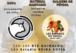 Unionistas organiza una recogida solidaria para los niños de Senegal en el próximo partido