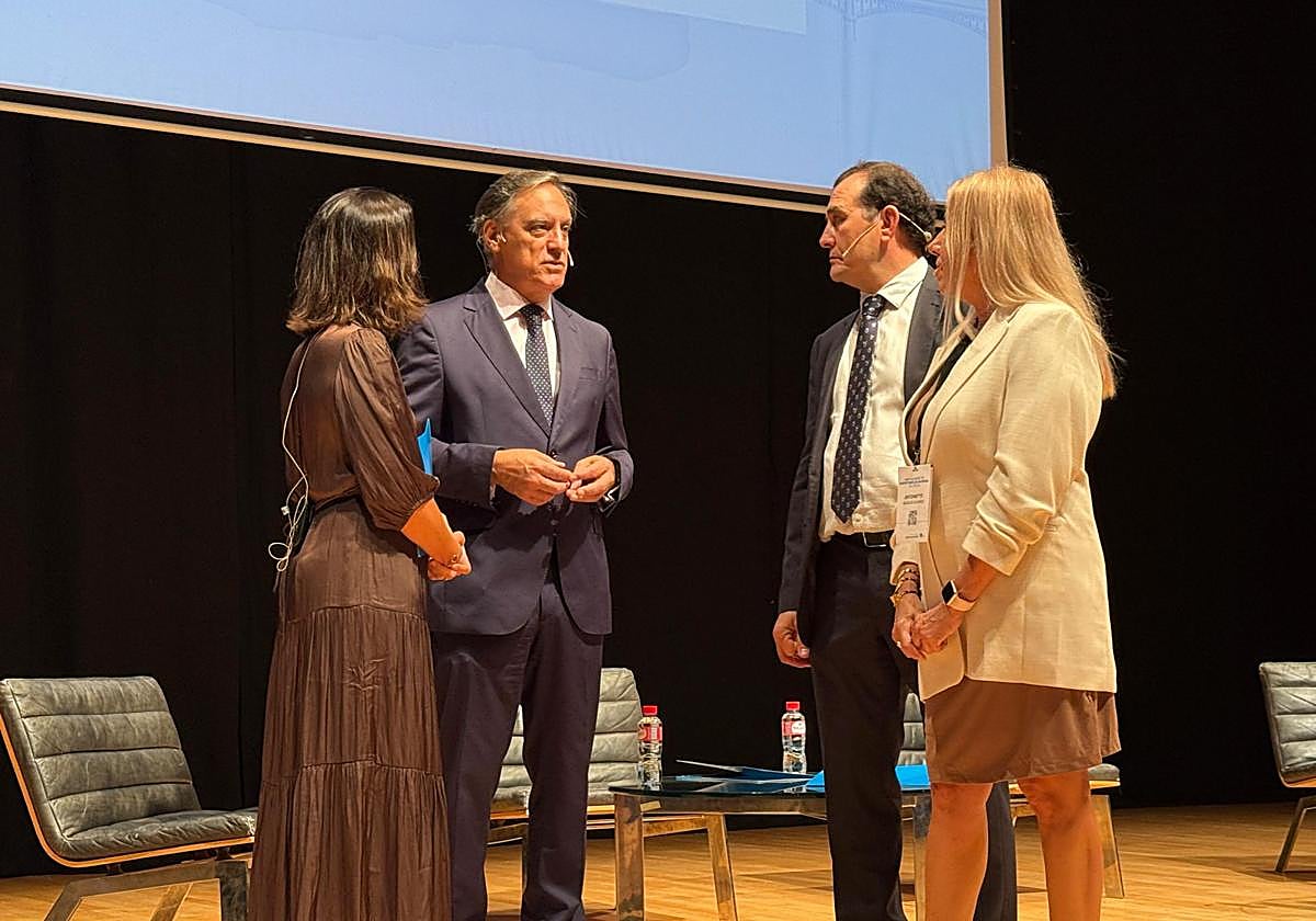 Carlos García Carbayo, en la inauguración del Congreso Nacional de Inspectores de Hacienda.