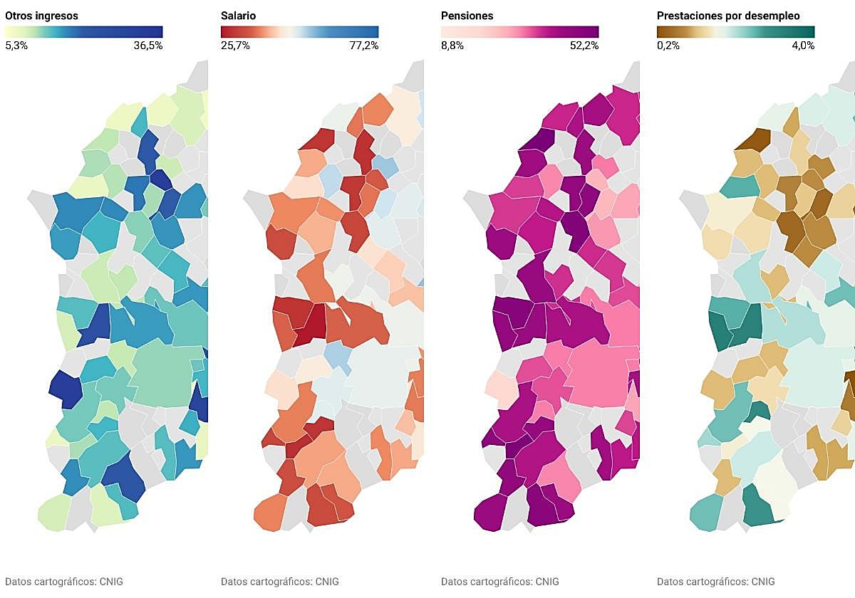 Rentistas, pensionistas y asalariados: qué día se cobra en los pueblos de Salamanca cada mes