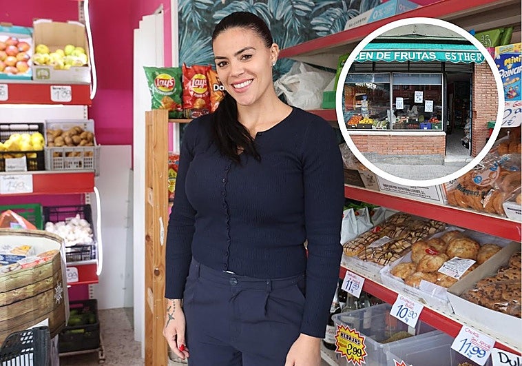 Esther Sánchez, propietaria de Almacen de Frutas Esther en el barrio San José.