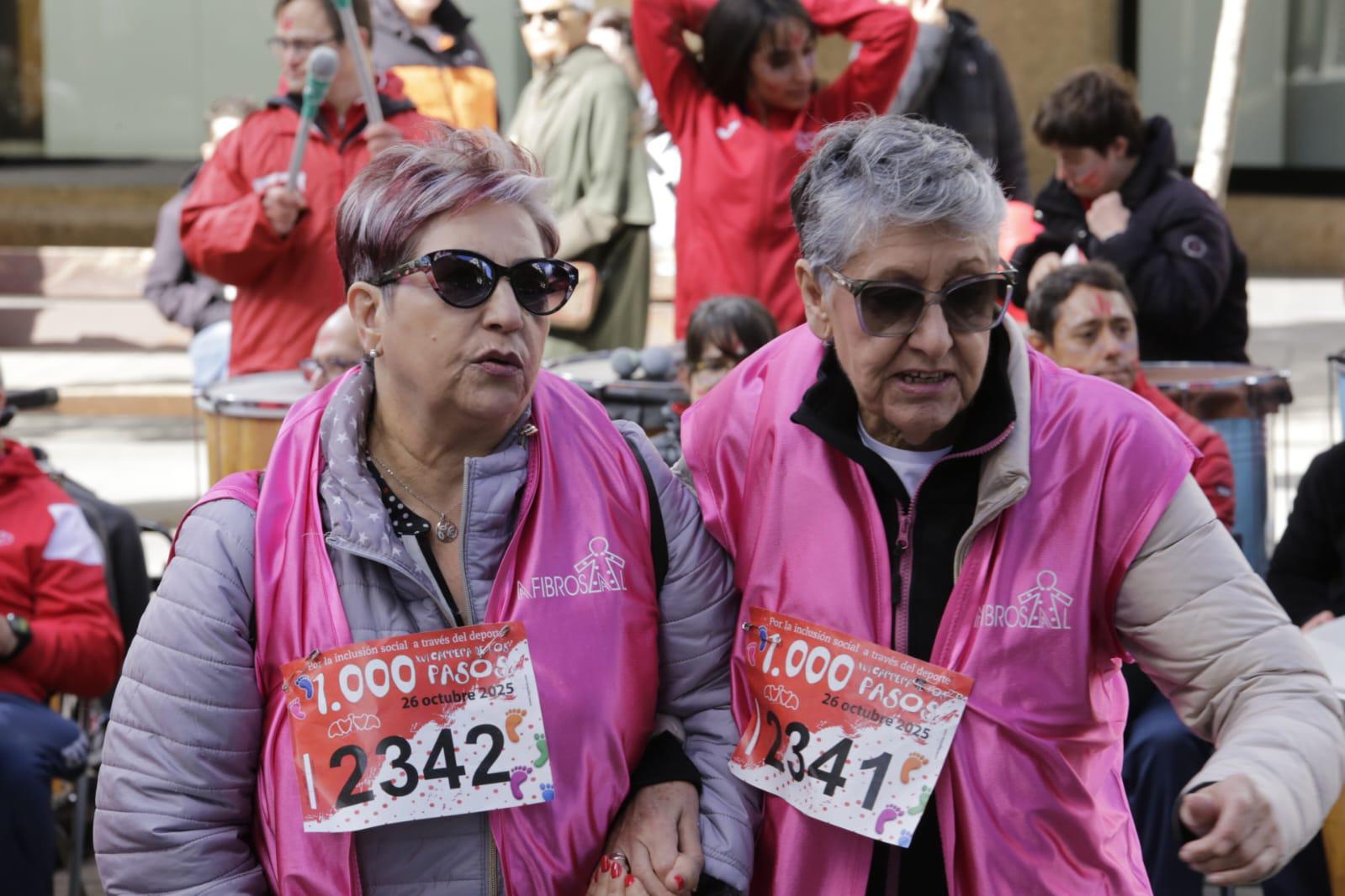 La inclusión inunda las calles de Salamanca con la carrera de los Mil Pasos