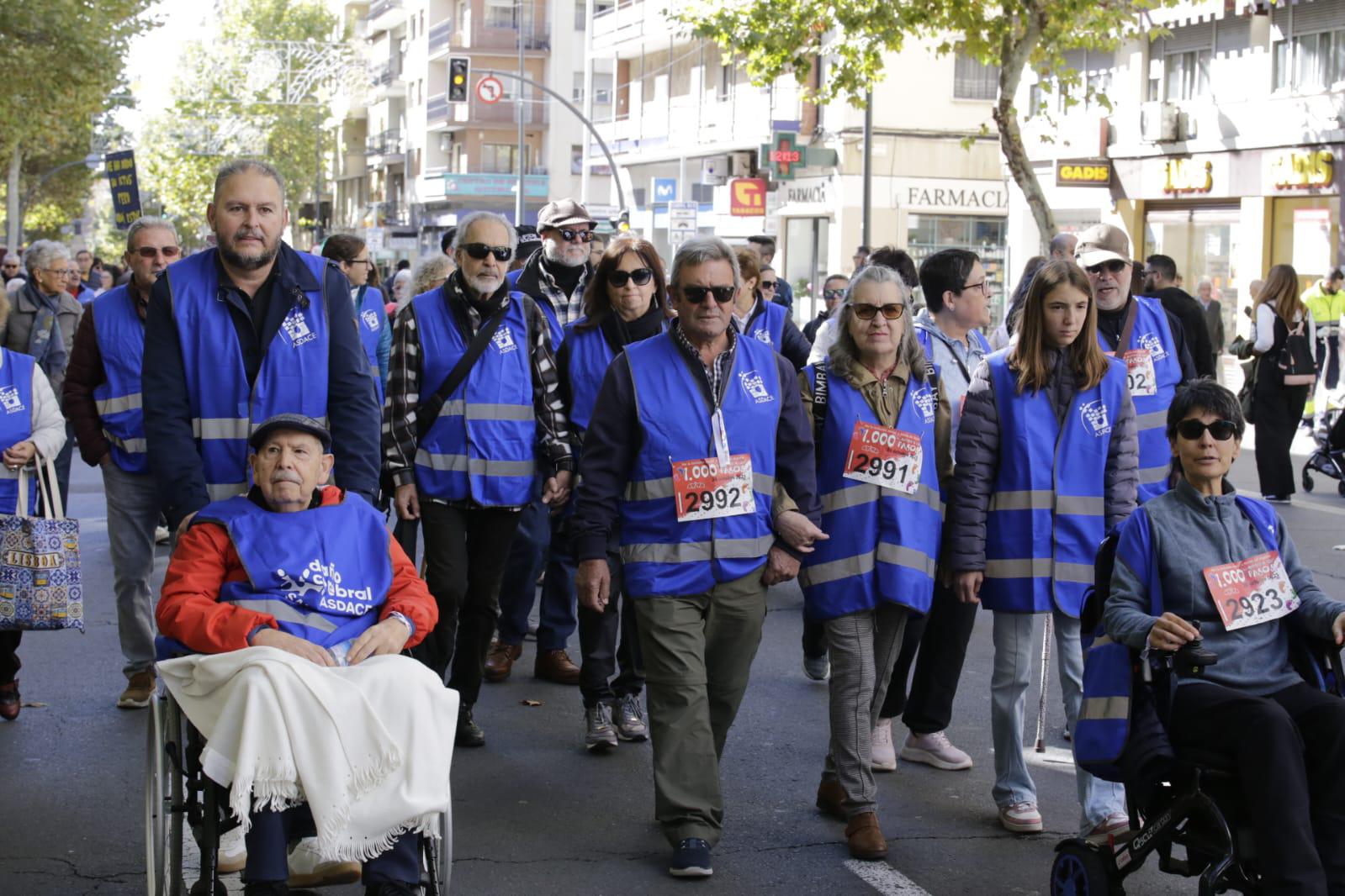 La inclusión inunda las calles de Salamanca con la carrera de los Mil Pasos