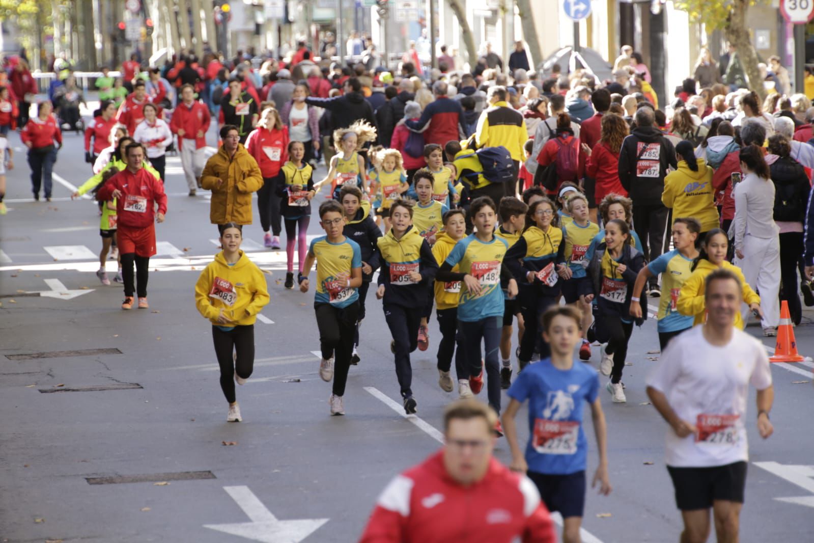 La inclusión inunda las calles de Salamanca con la carrera de los Mil Pasos