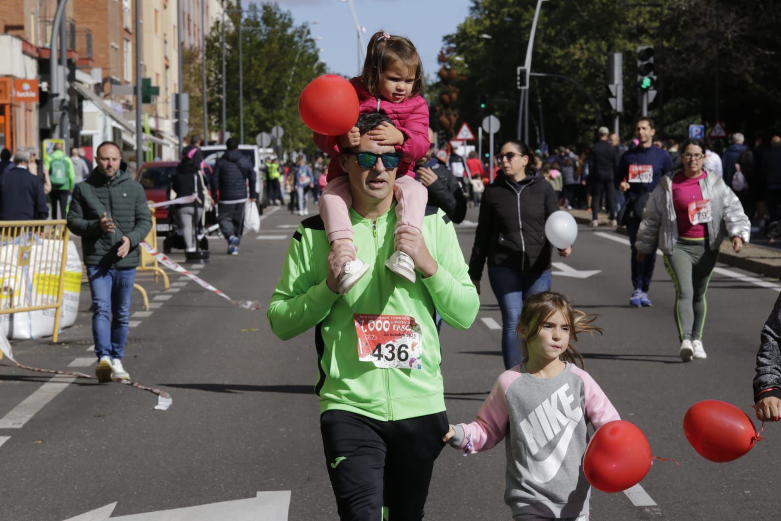 La inclusión inunda las calles de Salamanca con la carrera de los Mil Pasos