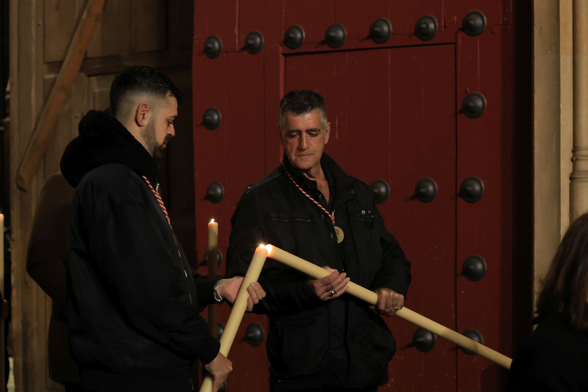 Salamanca vive una madrugada de Jueves Santo a finales de octubre